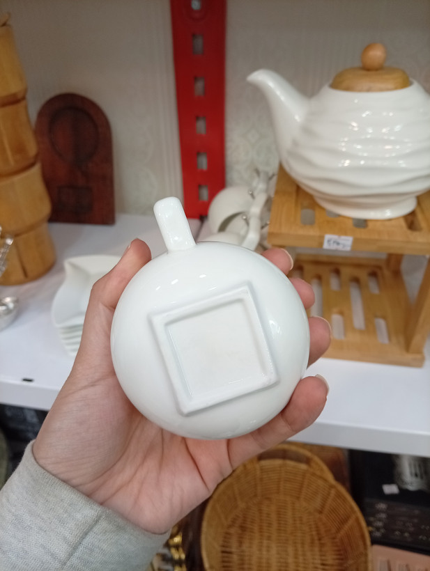 ست قوری نعلبکی و فنجان سرامیکی