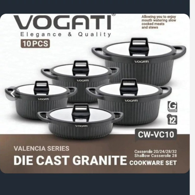 سرویس قابلمه 10 پارچه وگاتی CW-VC10