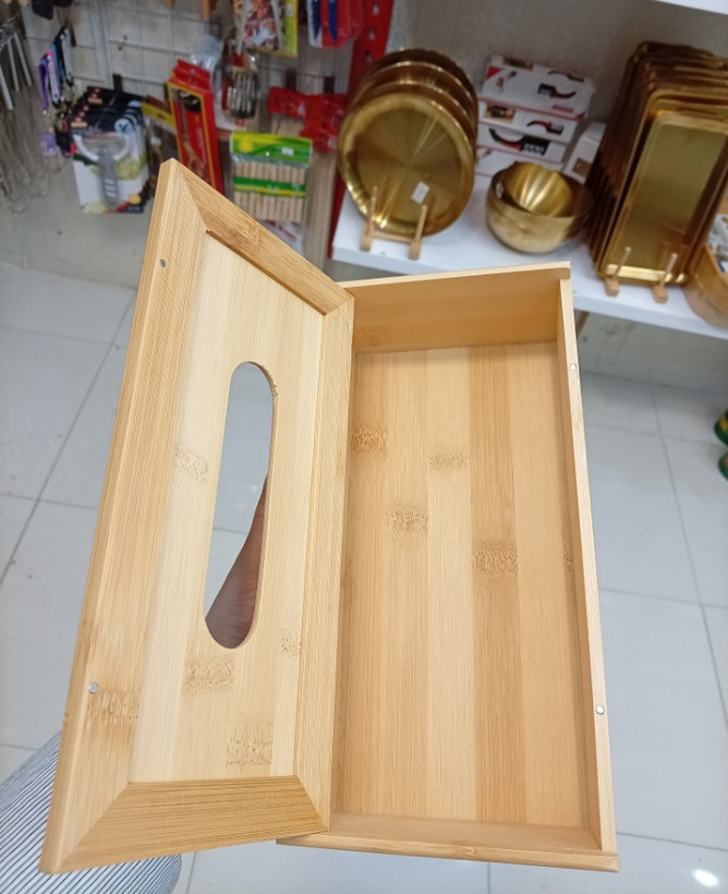 جعبه دستمال کاغذی مدل بامبو