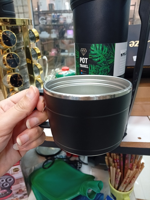 فلاکس سرد و گرم استیل 304 بند دار