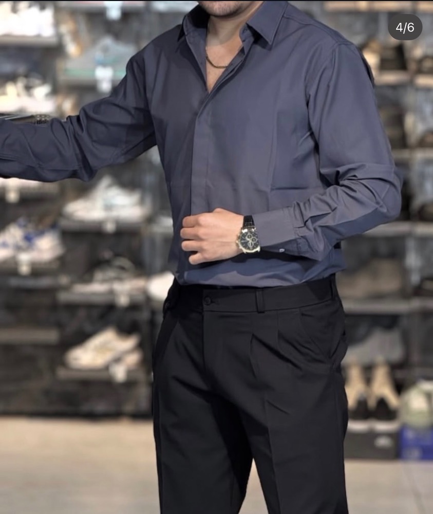 پیراهن مردانه جنس پارچه دوشین
