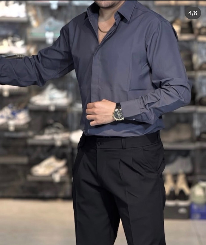 پیراهن مردانه جنس پارچه دوشین