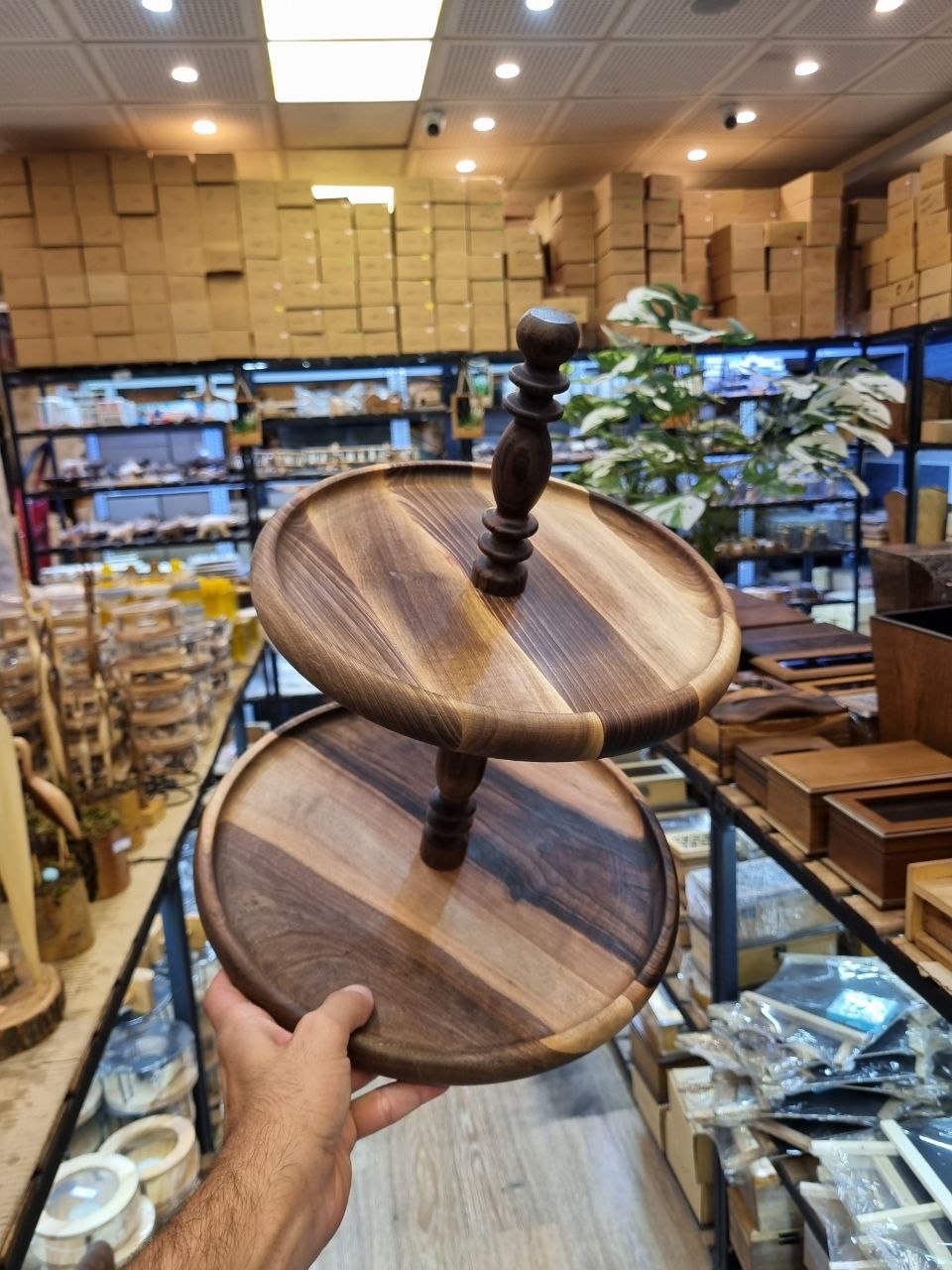 شیرینی خوری دو طبقه